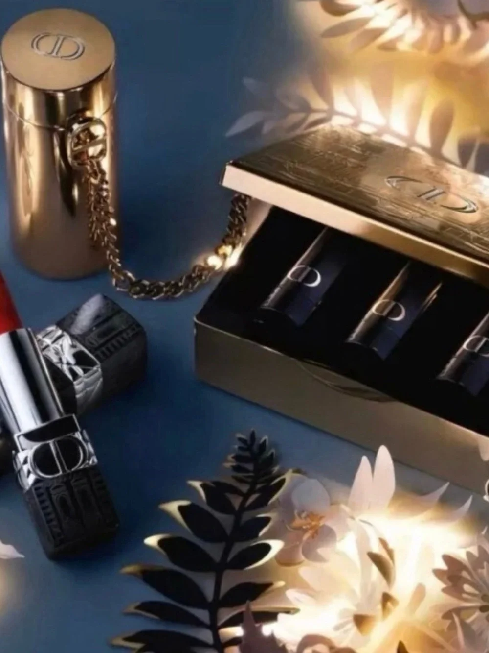 Dior Rouge Minaudiere Case & Lipstick Holder Limited Edition